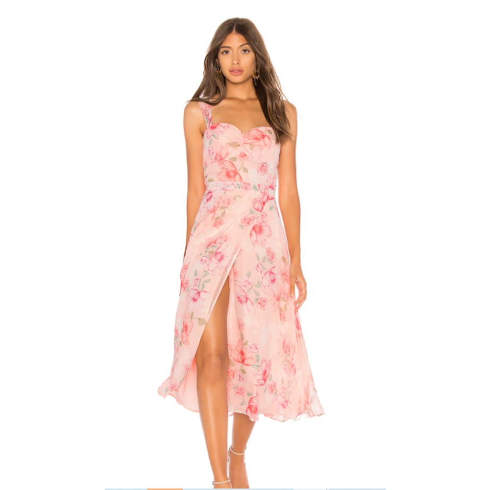 Yumi Kim Lovers Dream Floral Print Ariana Dress Size Medium NWT